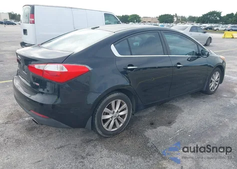 2014 Kia Forte Ex from USA, damaged, VIN KNAFX4A89E5054230